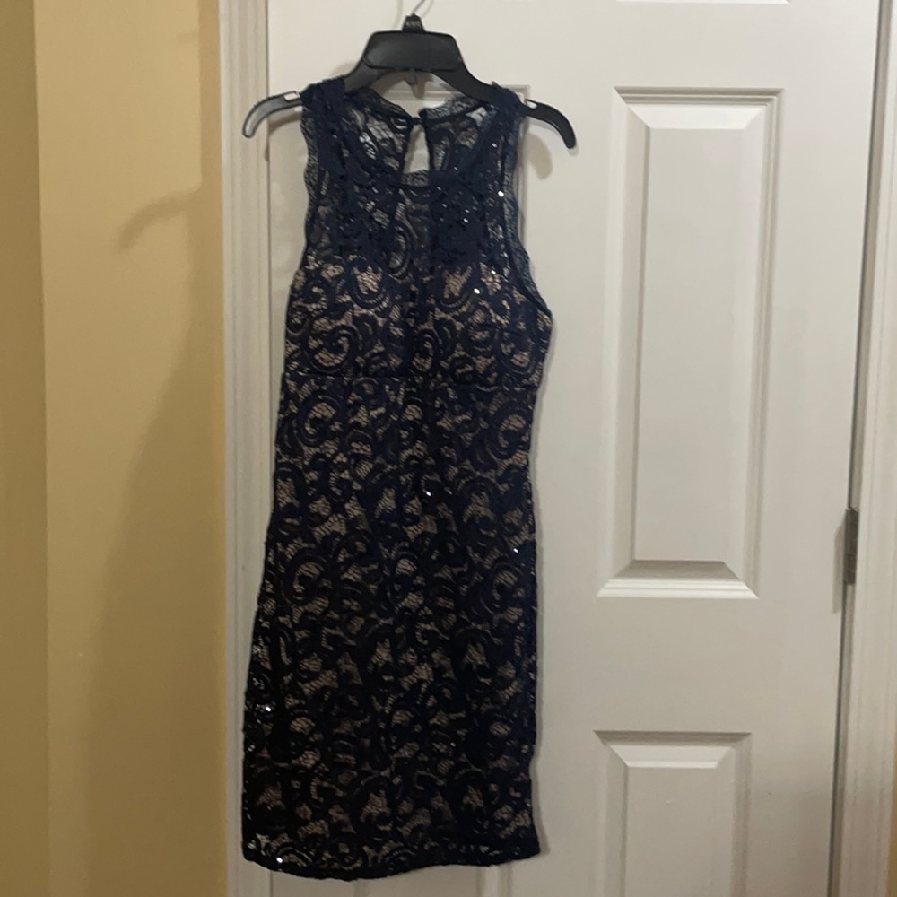 Dark blue/navy mini dress